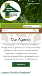 Mobile Screenshot of forestry.gov.jm