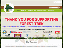 Tablet Screenshot of forestry.gov.jm
